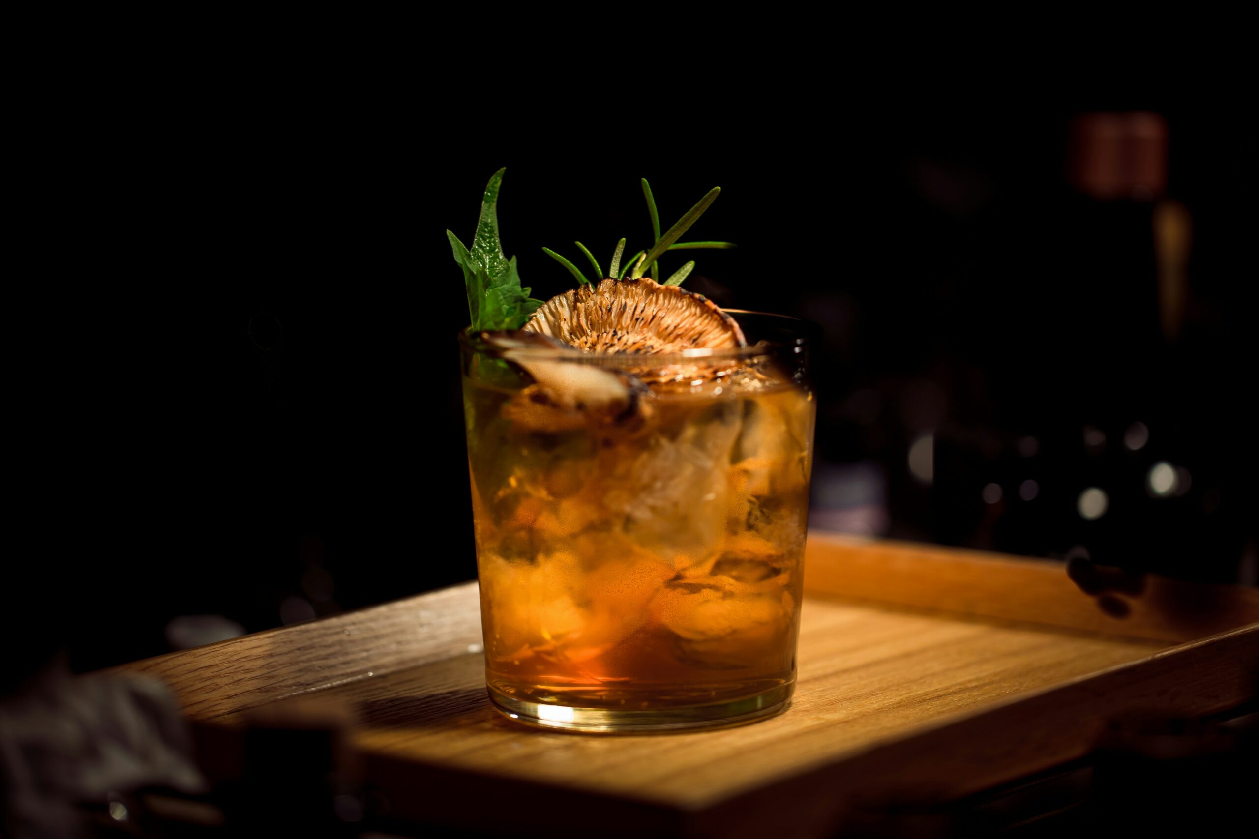 Frisch gemixter Cocktail